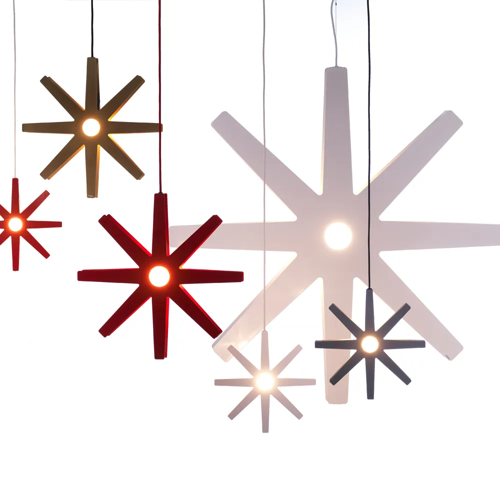 Fling 33 hanglamp, Mat grijs Bsweden