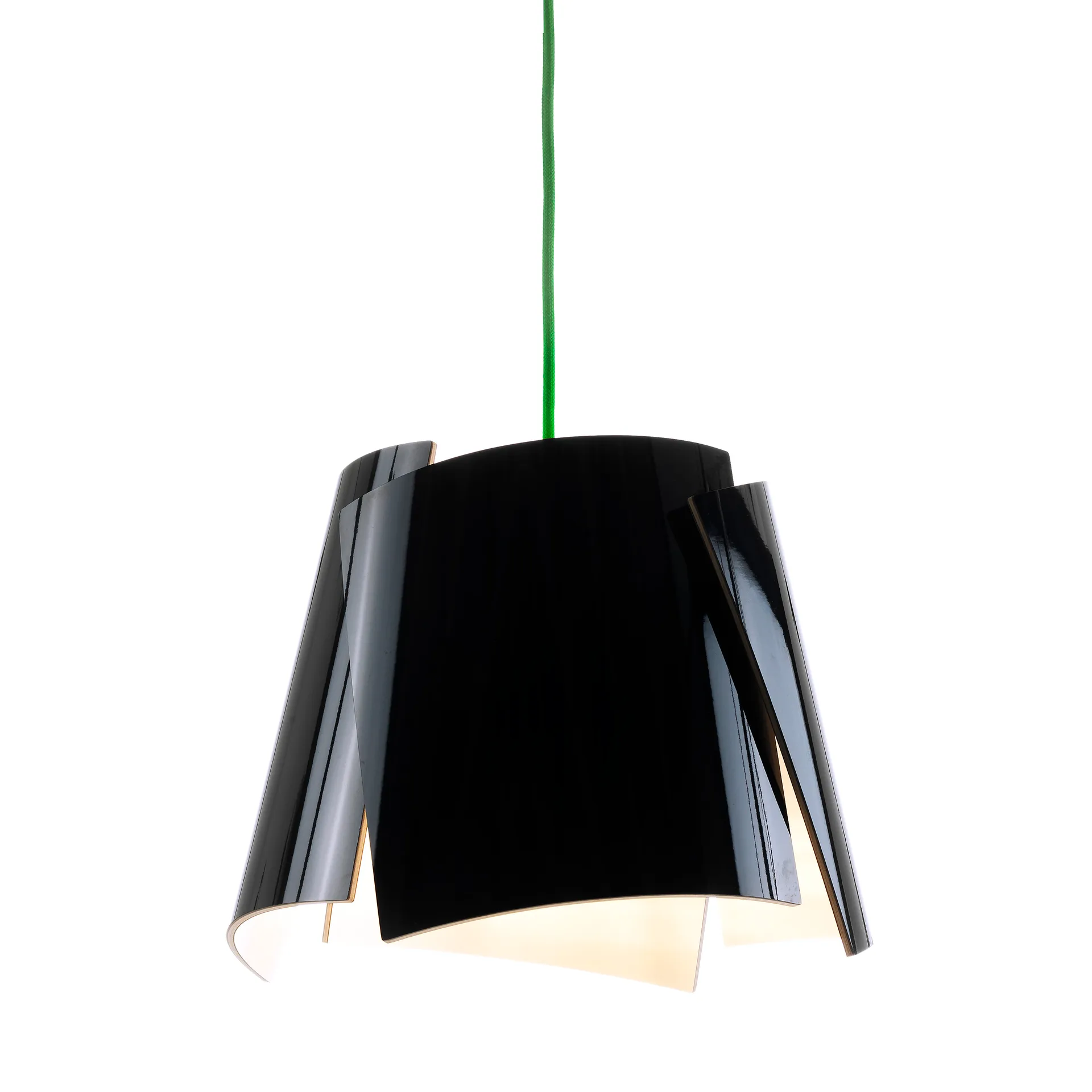 Leaf lamp zwart, zwart/groen Bsweden