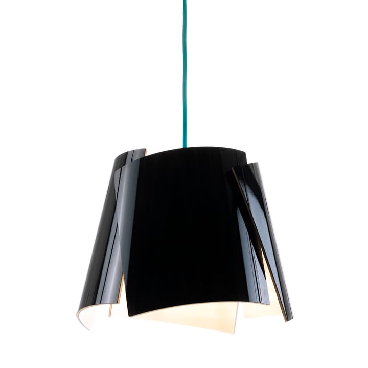 Leaf lamp zwart - zwart/turkoois - Bsweden