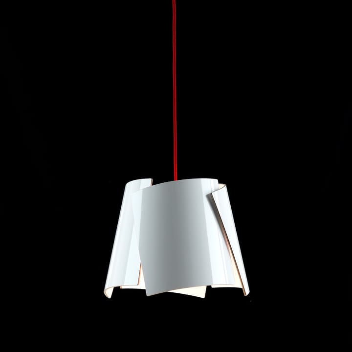 Leaf wit lamp, wit/rood Bsweden