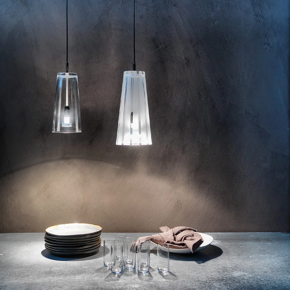 Manhattan 23 Hanglamp, glas rook Bsweden