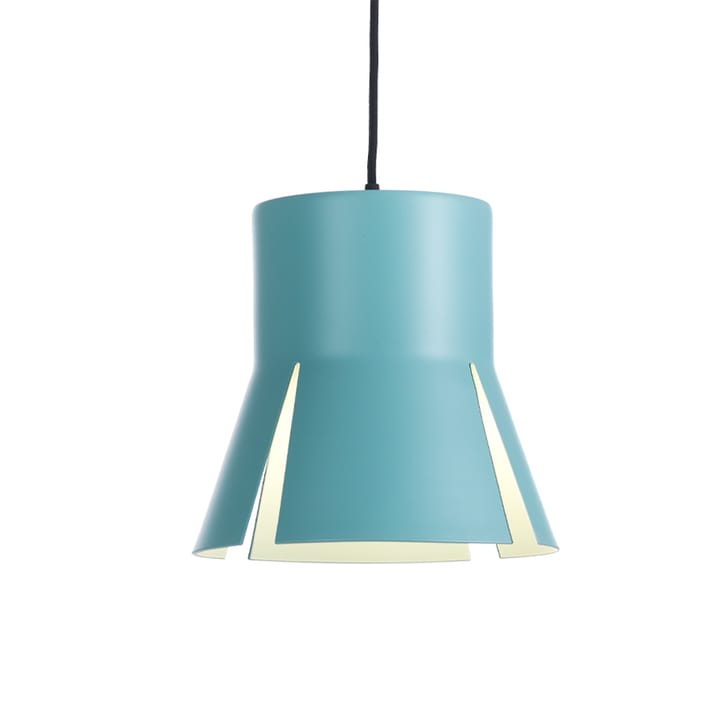 Split 29 Hanglamp - turquoise mat, zwart textielsnoer - Bsweden