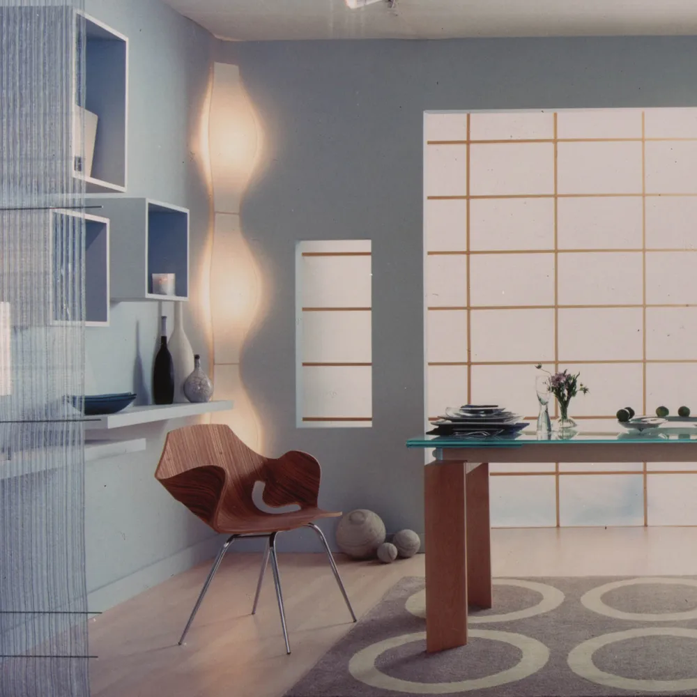 Stella Muurlamp, offwhite, gebleekte linnen stof, wit snoer Bsweden