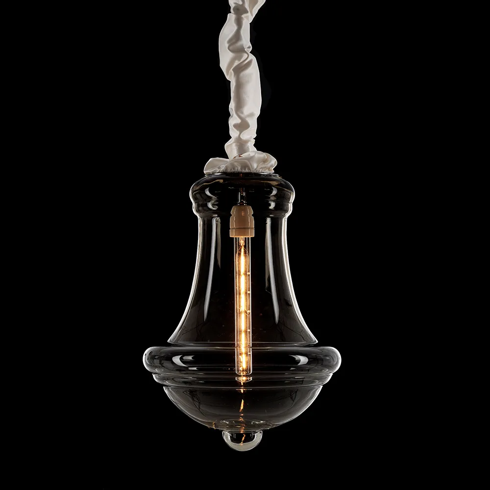 Valborg hanglamp, rookgrijs, led Bsweden