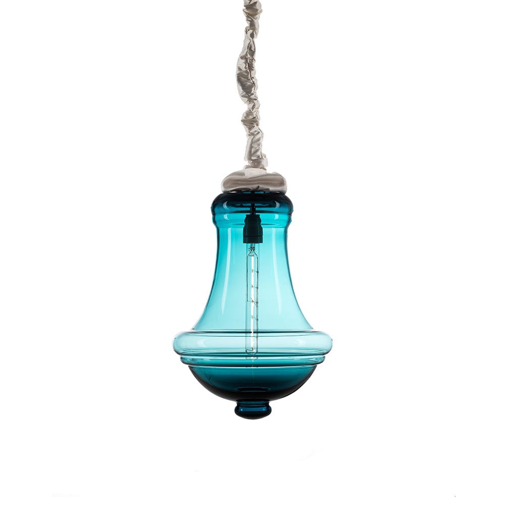 Bsweden Valborg hanglamp turquoise, led