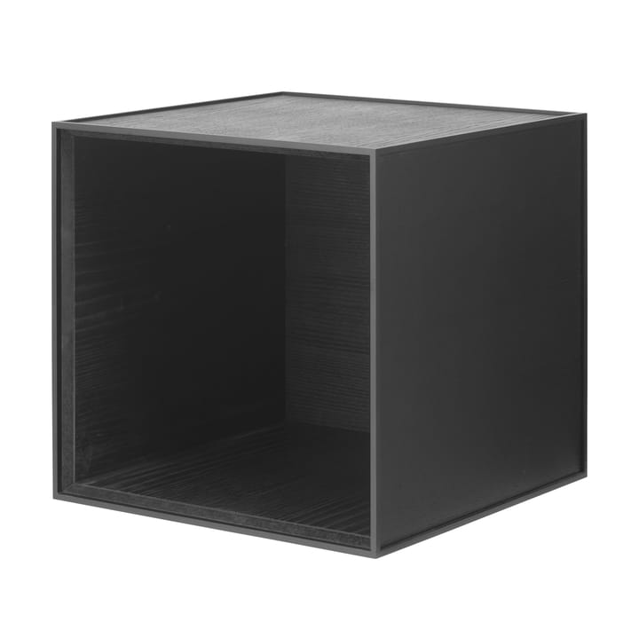 Frame 35 kubus zonder deur - zwart gebeitst essen - By Lassen