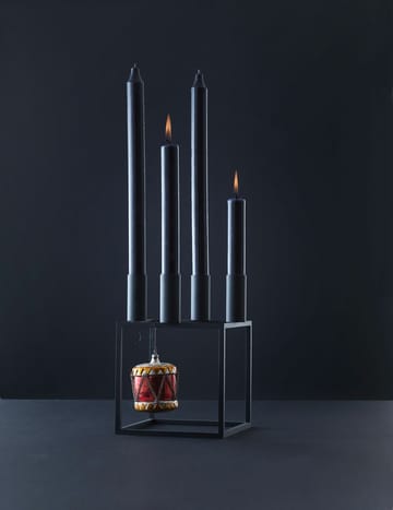 Kubus 4 kandelaar - black (zwart) - By Lassen