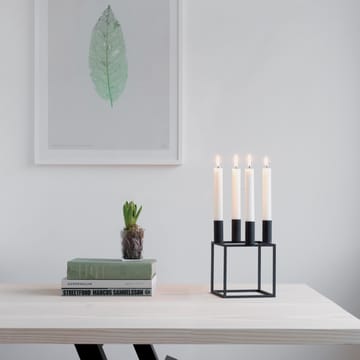 Kubus 4 kandelaar - black (zwart) - By Lassen
