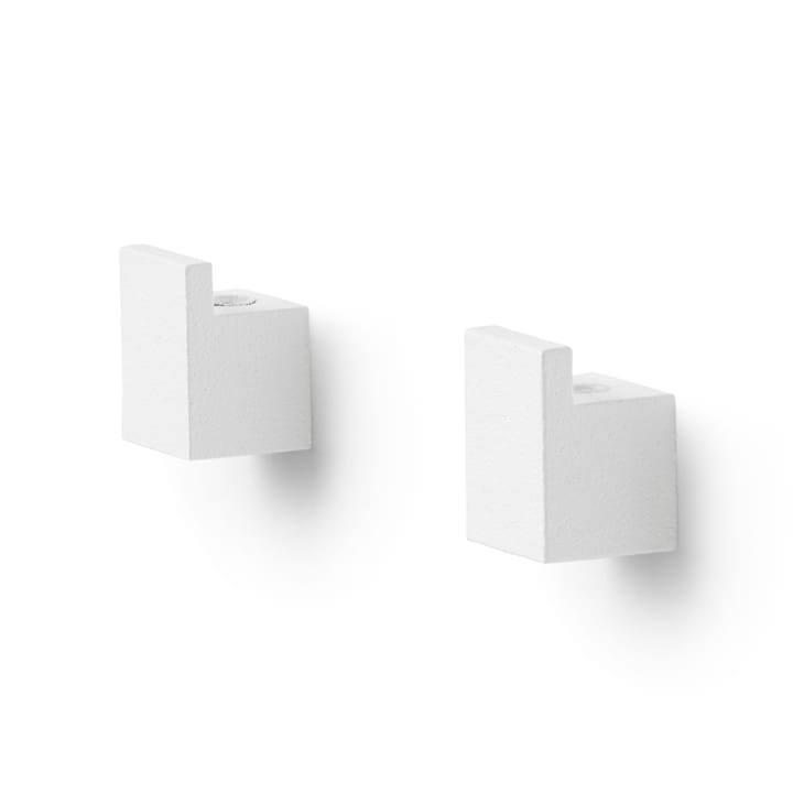 Kubus muurconsole 2-pack - Wit - By Lassen
