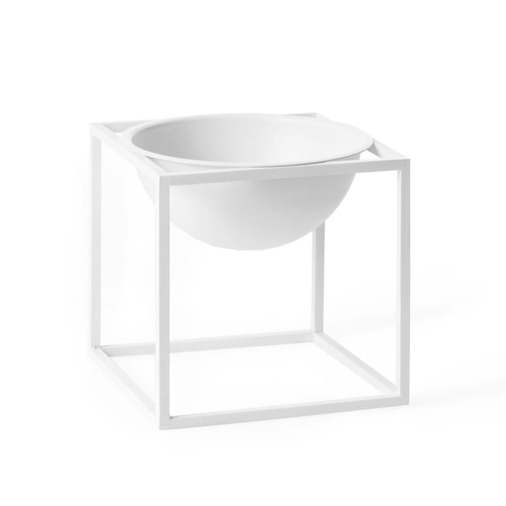 Kubus schaal klein - white (wit) - By Lassen