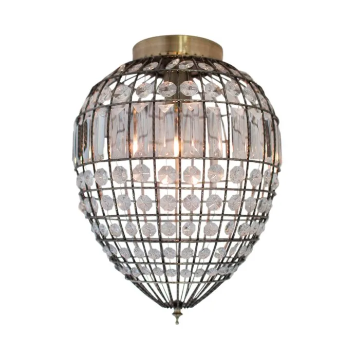 Amadeus plafondlamp Ø30 cm - Antiek messing - By Rydéns