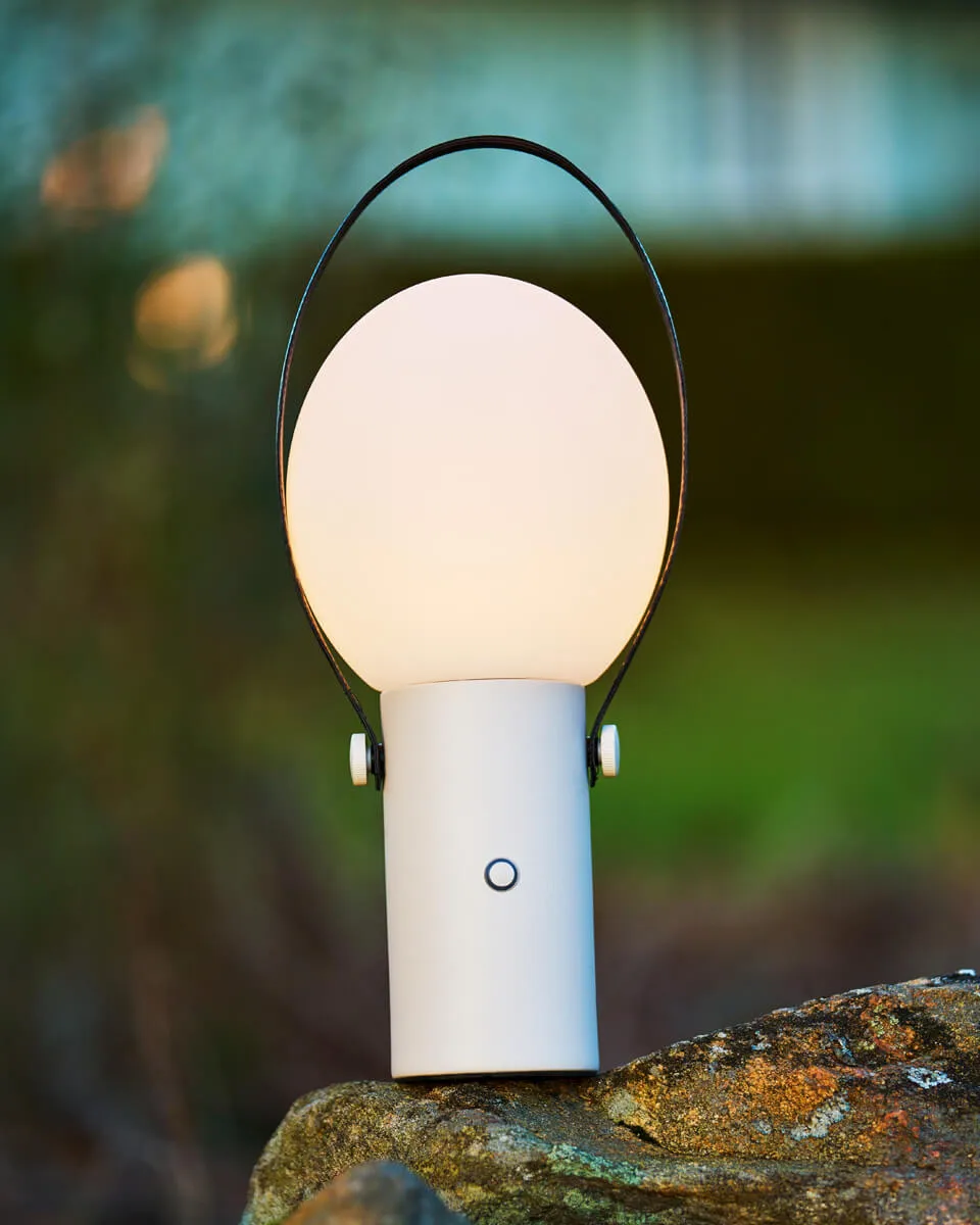 Bari tafellamp 35,5 cm, Zandbeige By Rydéns