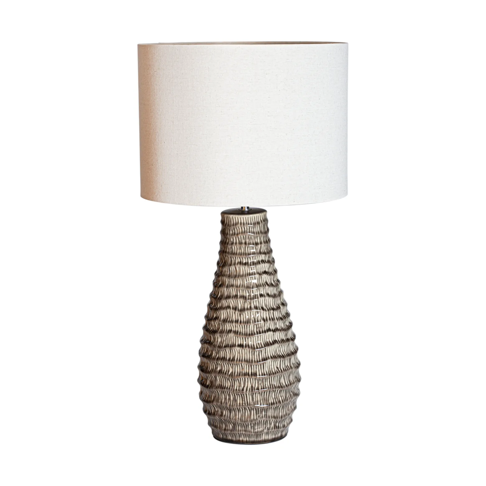 Bartha tafellamp 74 cm, Bruin-beige By Rydéns