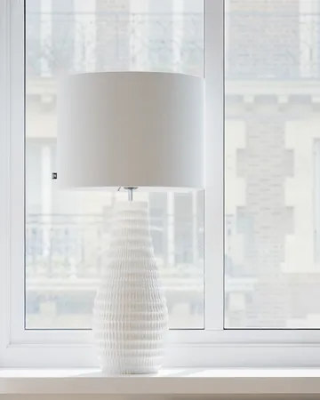 Bartha tafellamp 74 cm - Crème-beige - By Rydéns