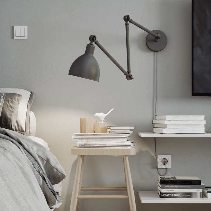 Bazar wandlamp, Grijs By Rydéns