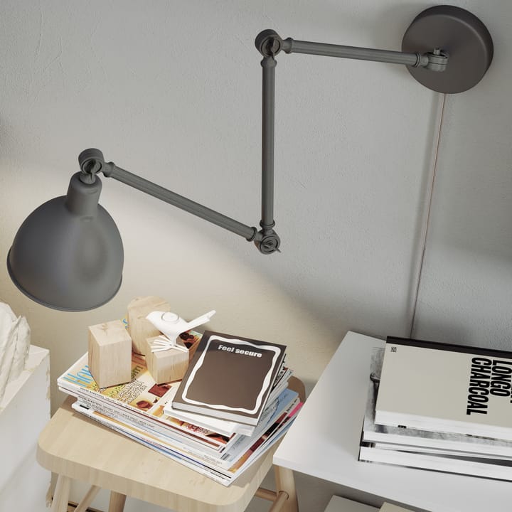 Bazar wandlamp, Grijs By Rydéns
