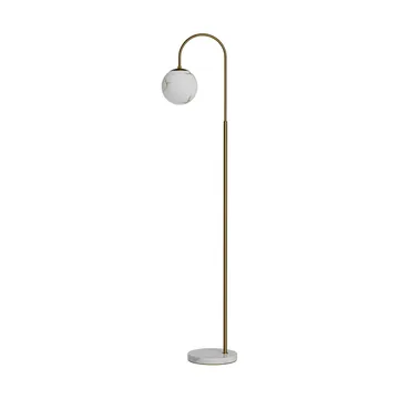 Bellagio vloerlamp 163 cm - Messing-wit - By Rydéns