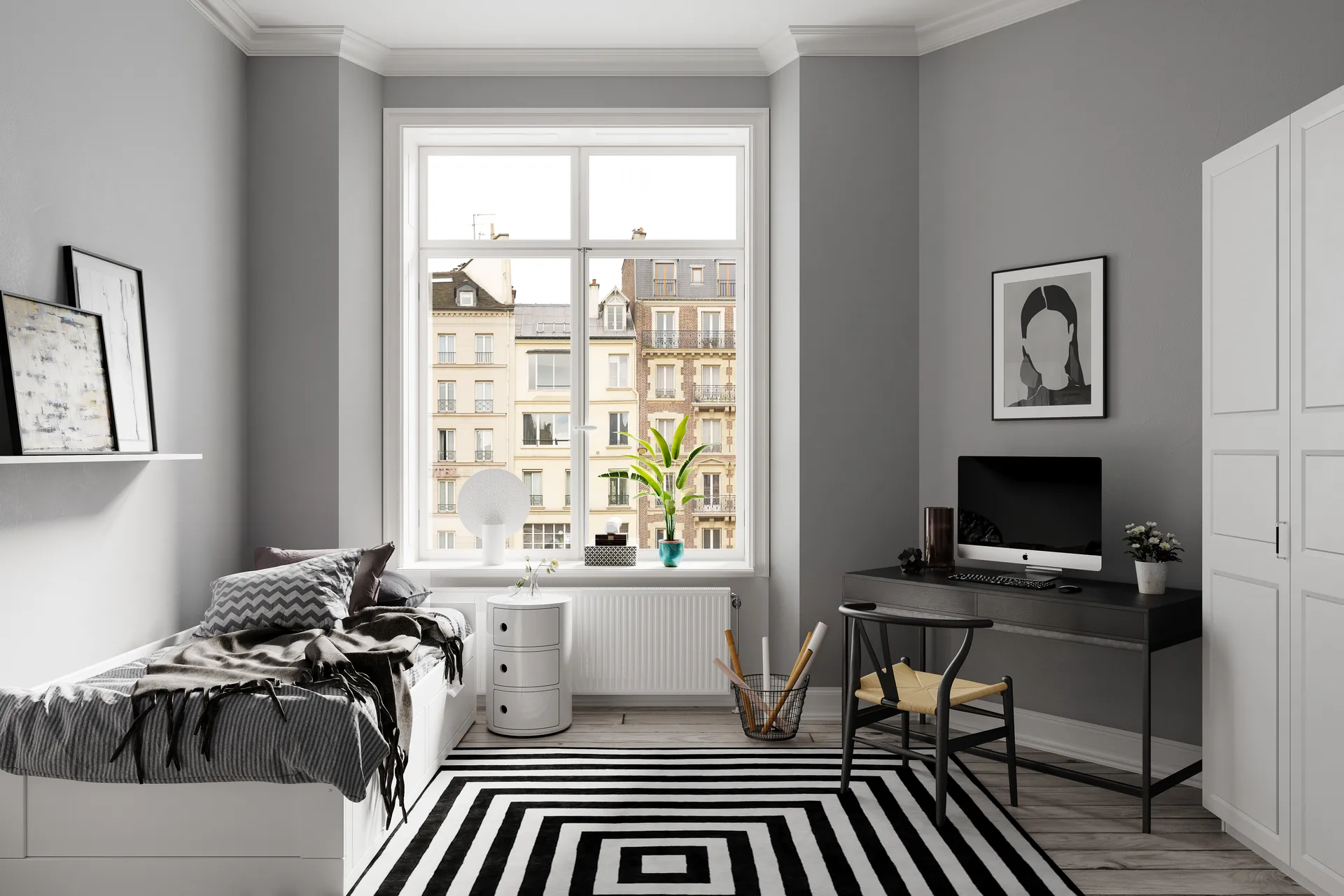 Colby tafellamp XL, Zand wit By Rydéns