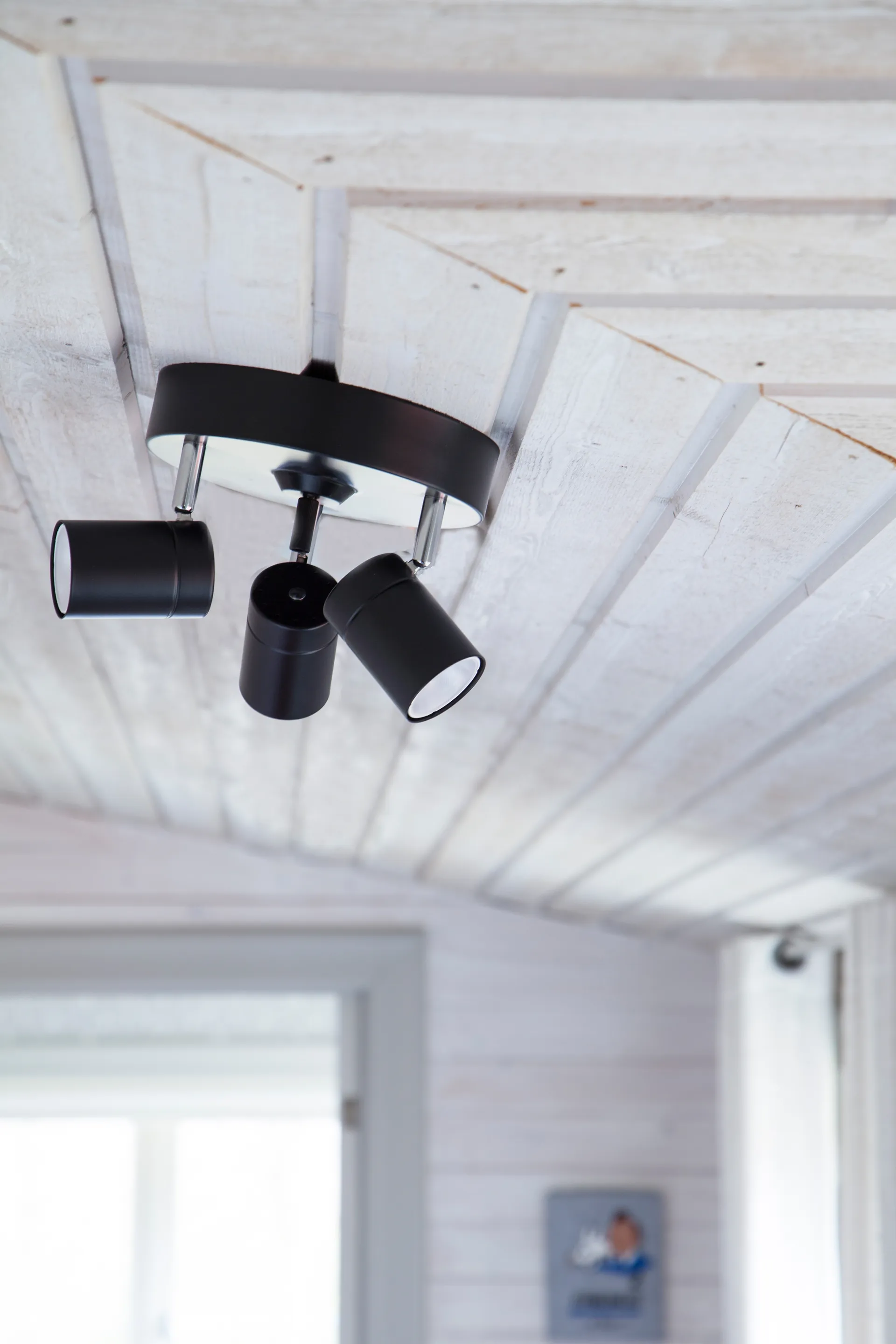 Correct 3 plafondspots, Zwart By Rydéns
