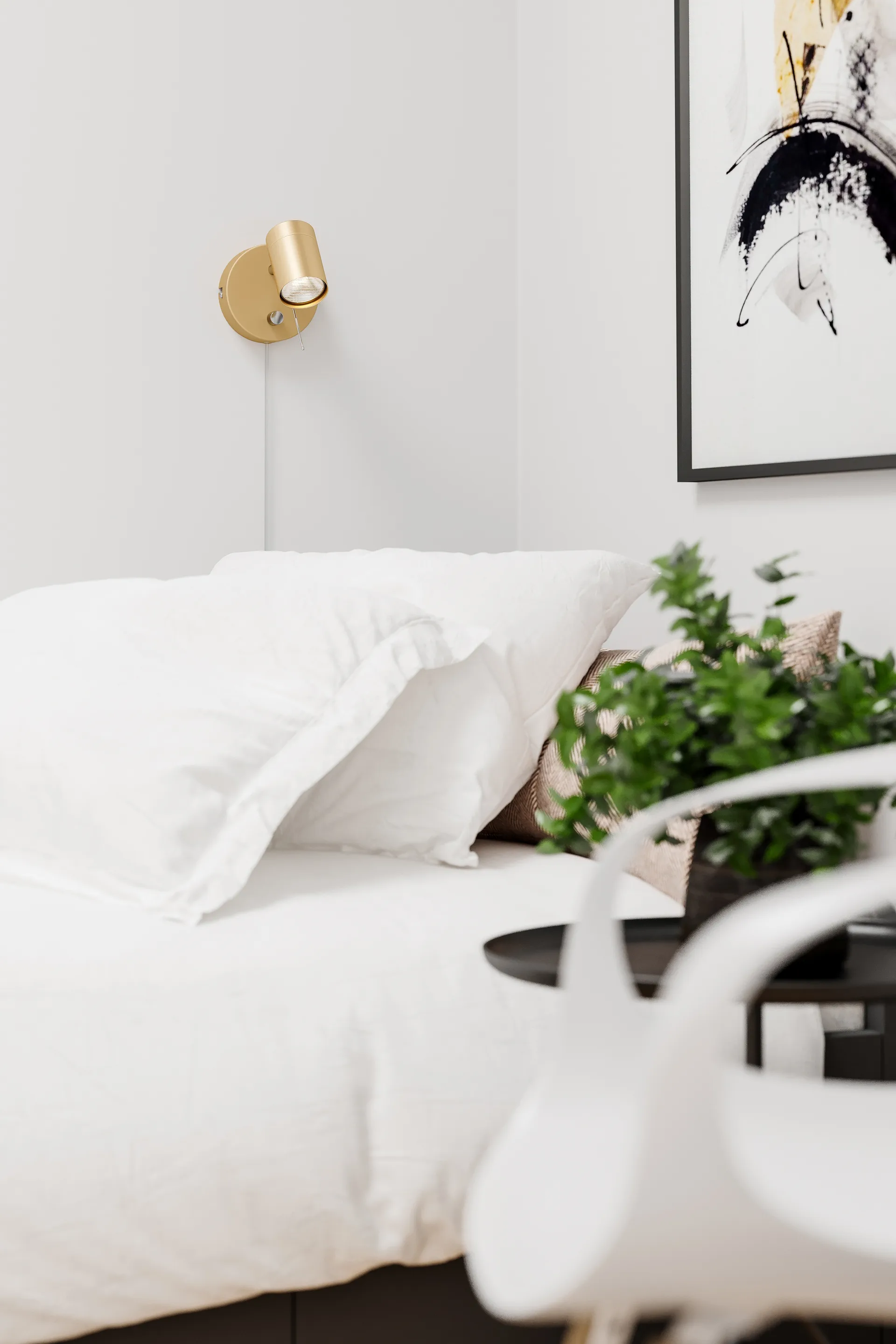 Correct wandlamp, Goud By Rydéns