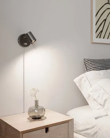 Correct wandlamp - Staalgrijs - By Rydéns