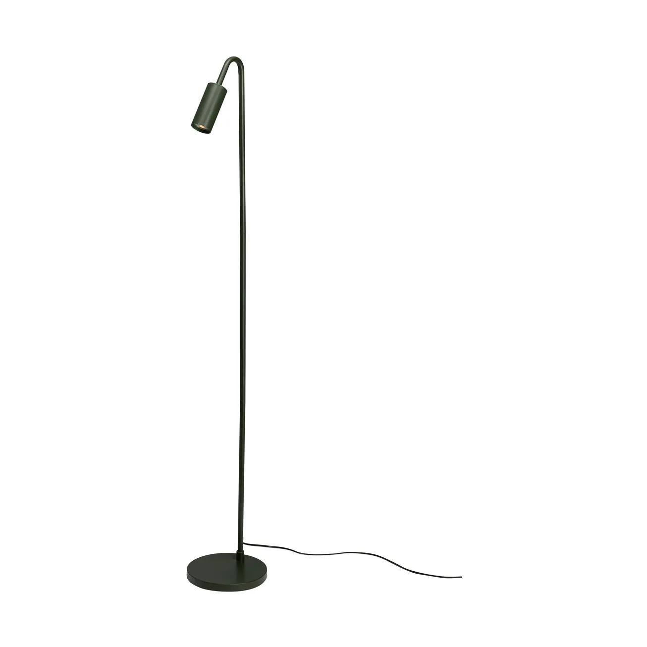 Curve vloerlamp 146 cm, Mat groen By Rydéns