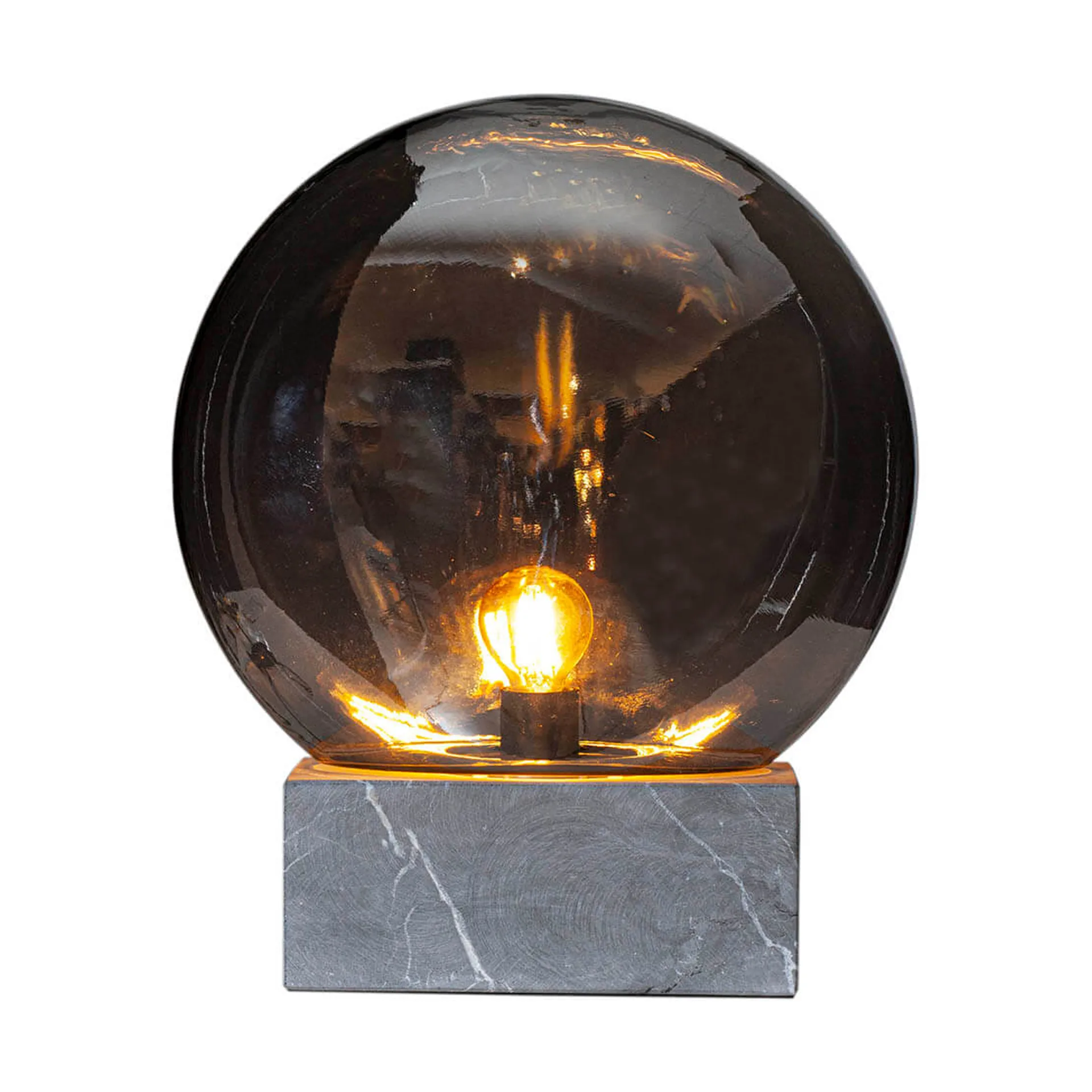 Glori tafellamp Ø30 cm, Rookgrijs By Rydéns