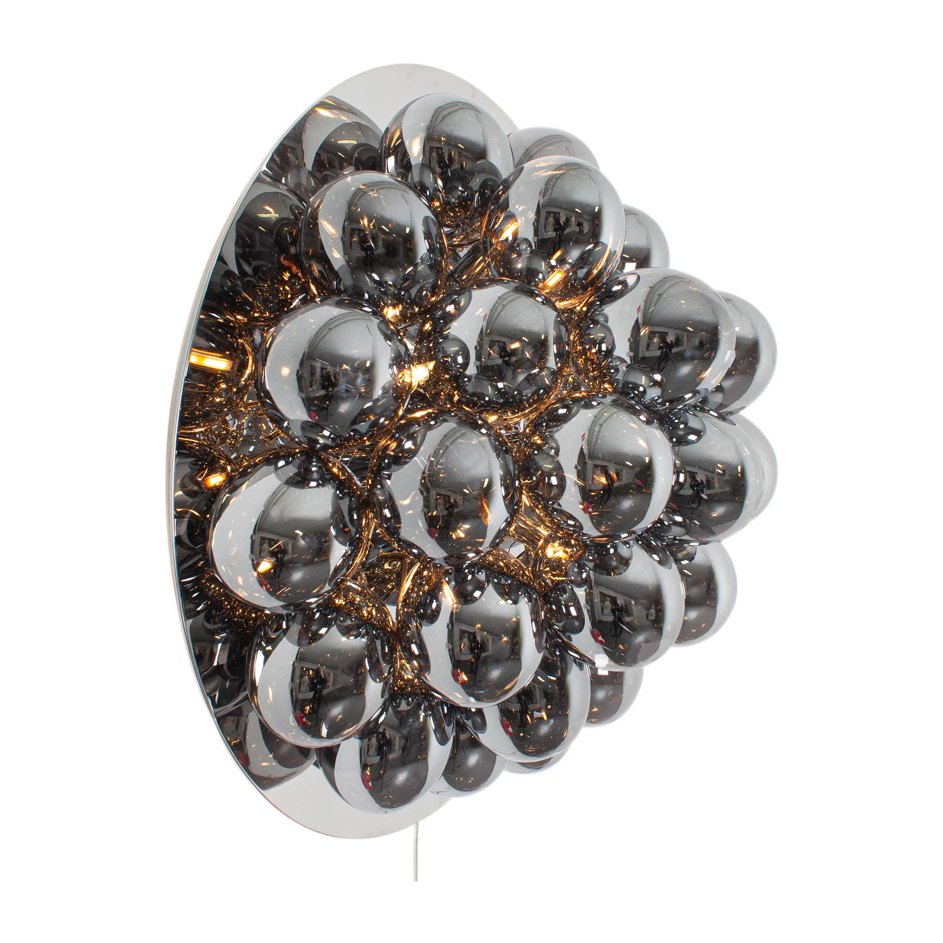 Gross muurlamp Ø60 cm, Smoke By Rydéns