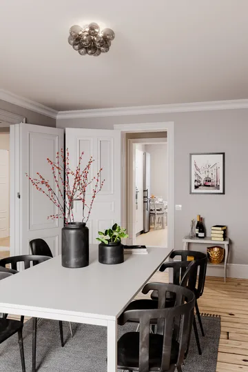 Gross plafondlamp Ø30 cm - Smoke - By Rydéns