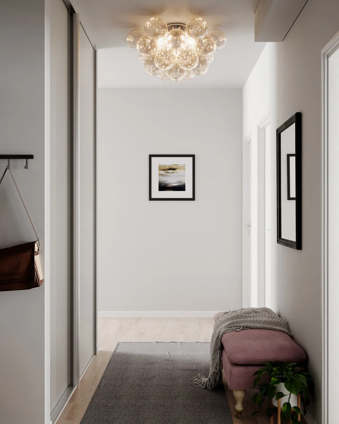 Gross plafondlamp Ø70 cm, Amber By Rydéns