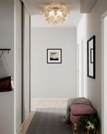 Gross plafondlamp Ø70 cm - Amber - By Rydéns