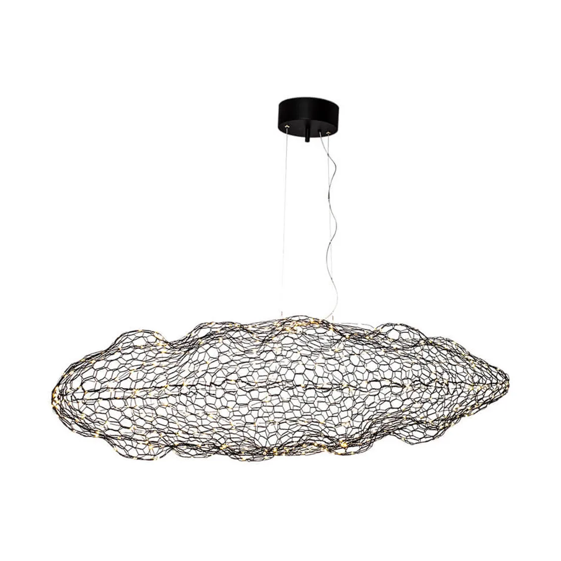 Hayden hanglamp 76 cm, Mat zwart By Rydéns