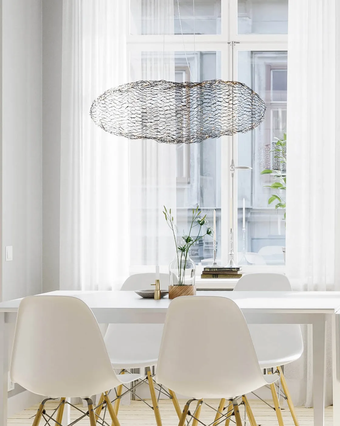 Hayden hanglamp 76 cm, Mat zwart By Rydéns