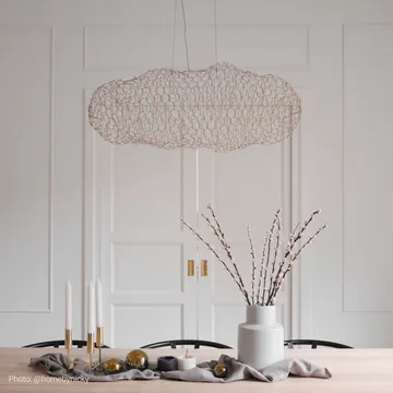 Hayden plafondlamp - Goudkleurig, 76 cm - By Rydéns