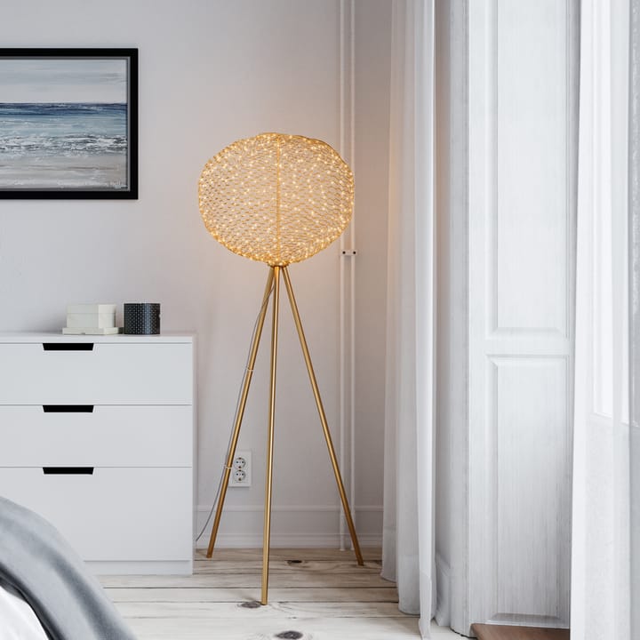 Hayden vloerlamp - goud - By Rydéns