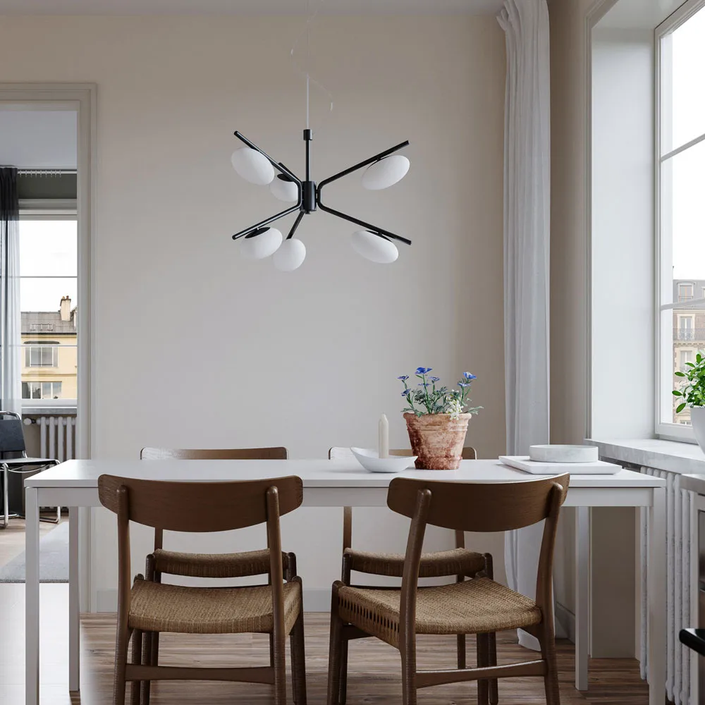 Imperia hanglamp, zwart mat By Rydéns