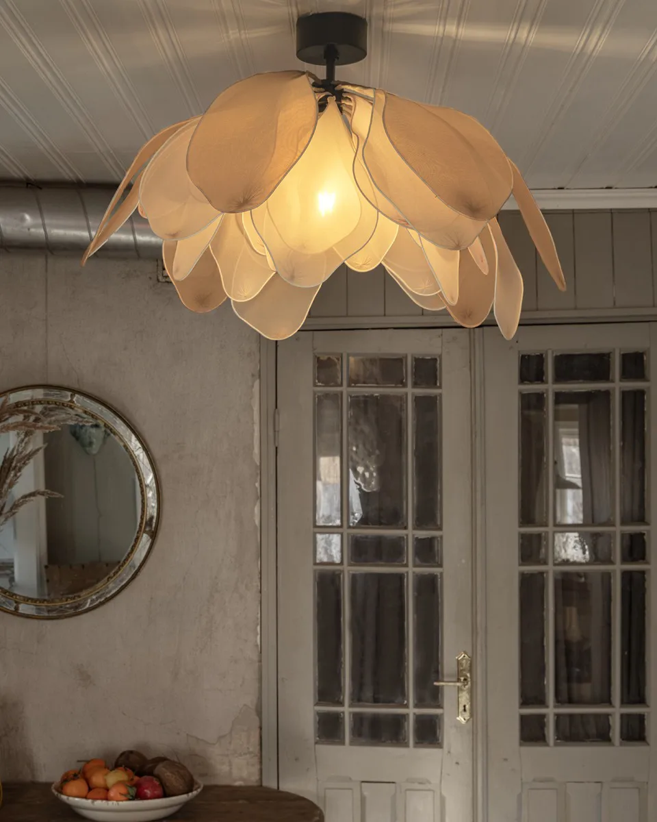 Lou Lou plafondlamp Ø80 cm, Natuur By Rydéns