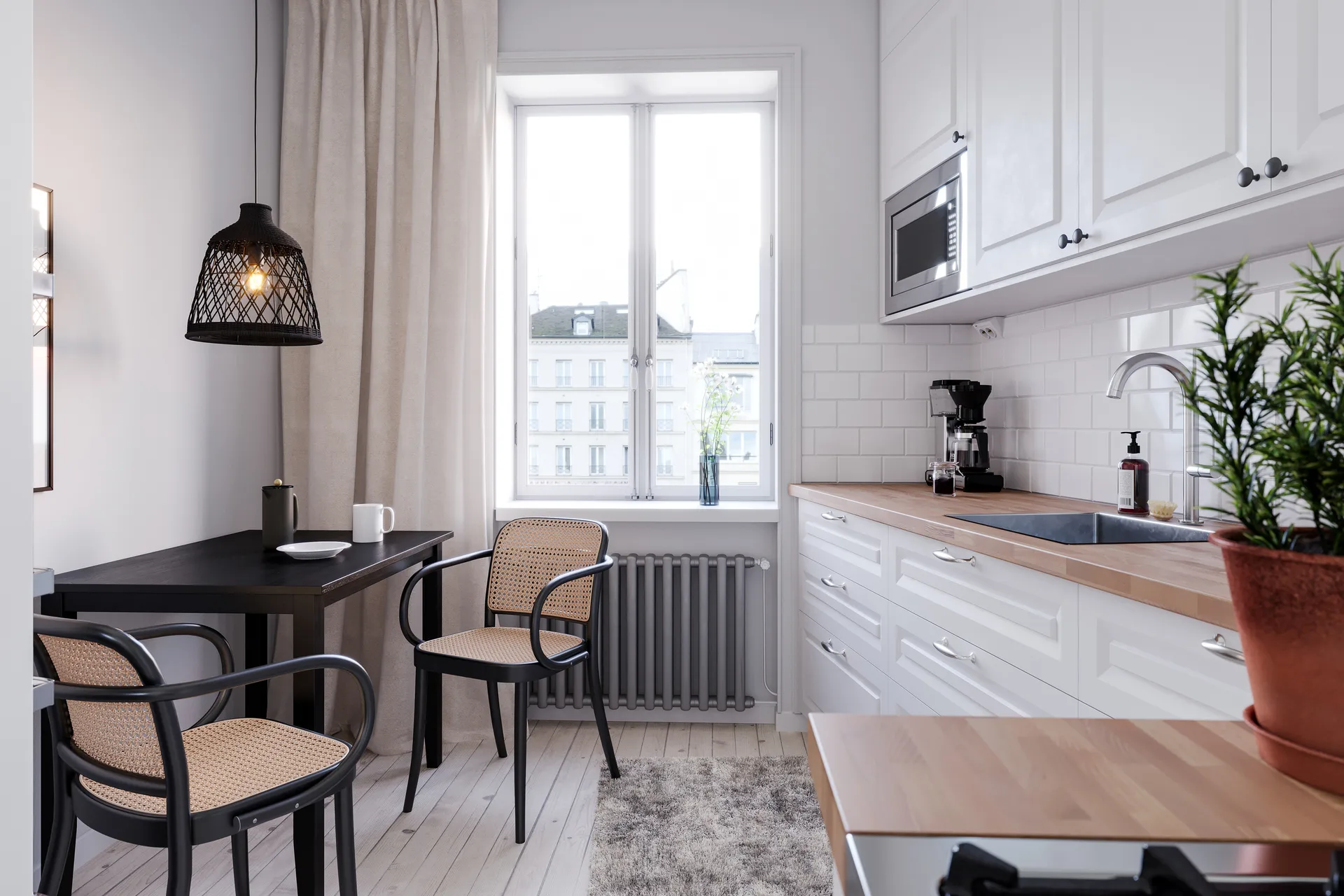 Lucena hanglamp, Zwart By Rydéns