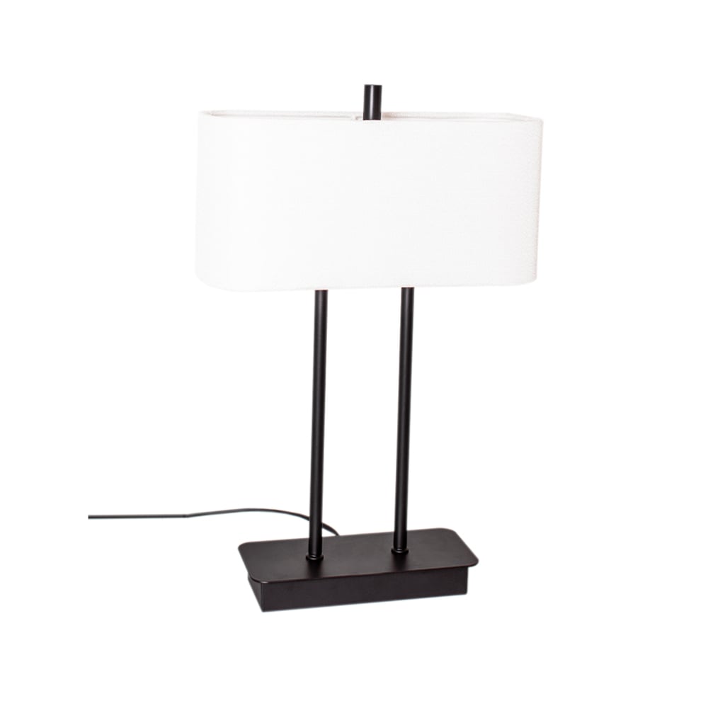 By Rydéns Luton tafellamp zwart/wit | Scandinavisch Interieur | Bureau- & tafellampen | Zwart