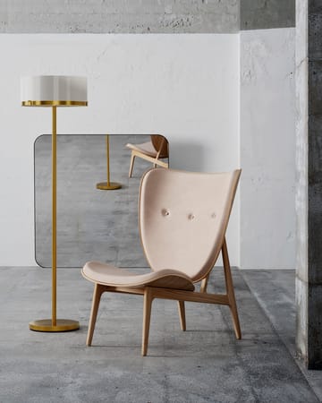 Marcel vloerlamp 150 cm - Messing-wit - By Rydéns