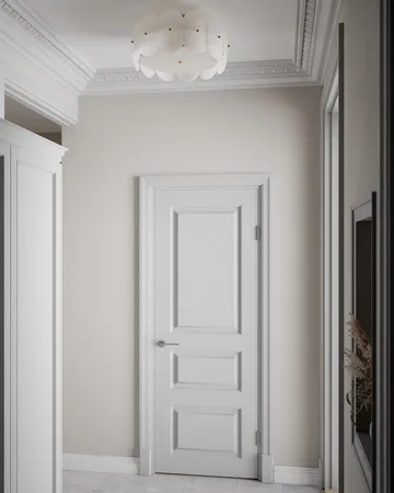 Omlott plafondlamp Ø53 cm - Messing-wit - By Rydéns