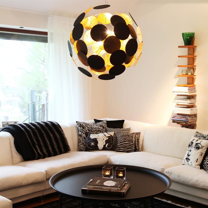 Planet hanglamp 66 cm, zwart-goud By Rydéns