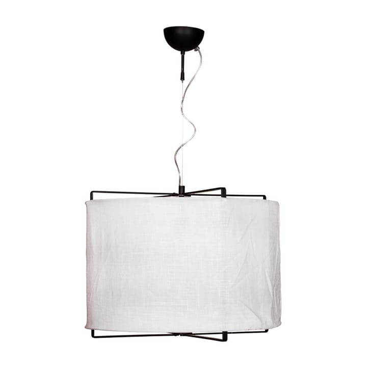 Softy hanglamp Ø60 cm - Matwit-matzwart - By Rydéns
