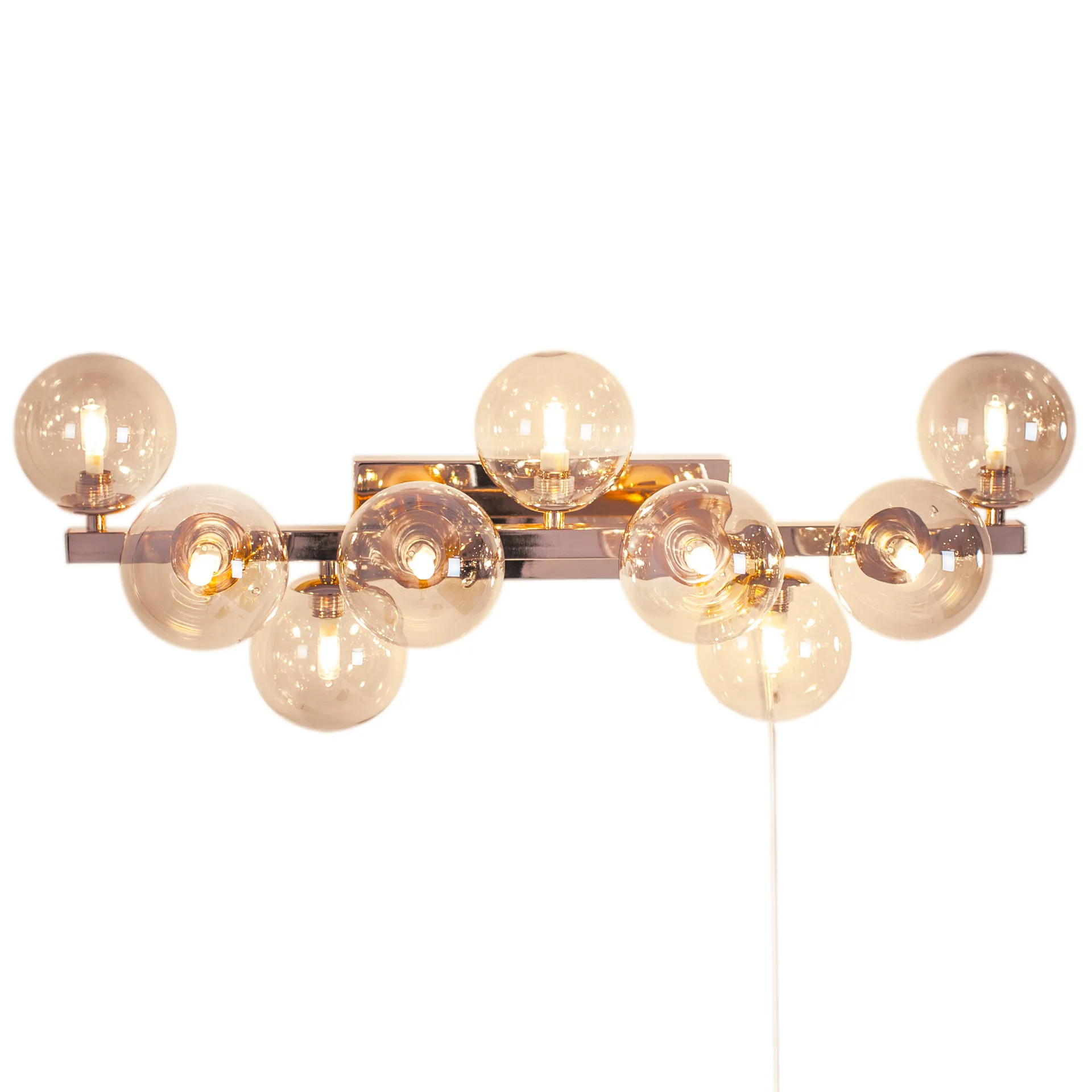 Splendor muurlamp, Goud-amber By Rydéns
