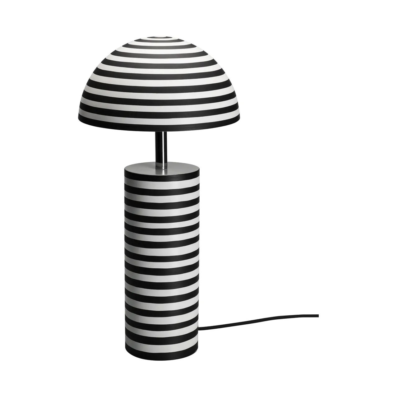 Stripe tafellamp, Wit-zwart, 50 cm By Rydéns