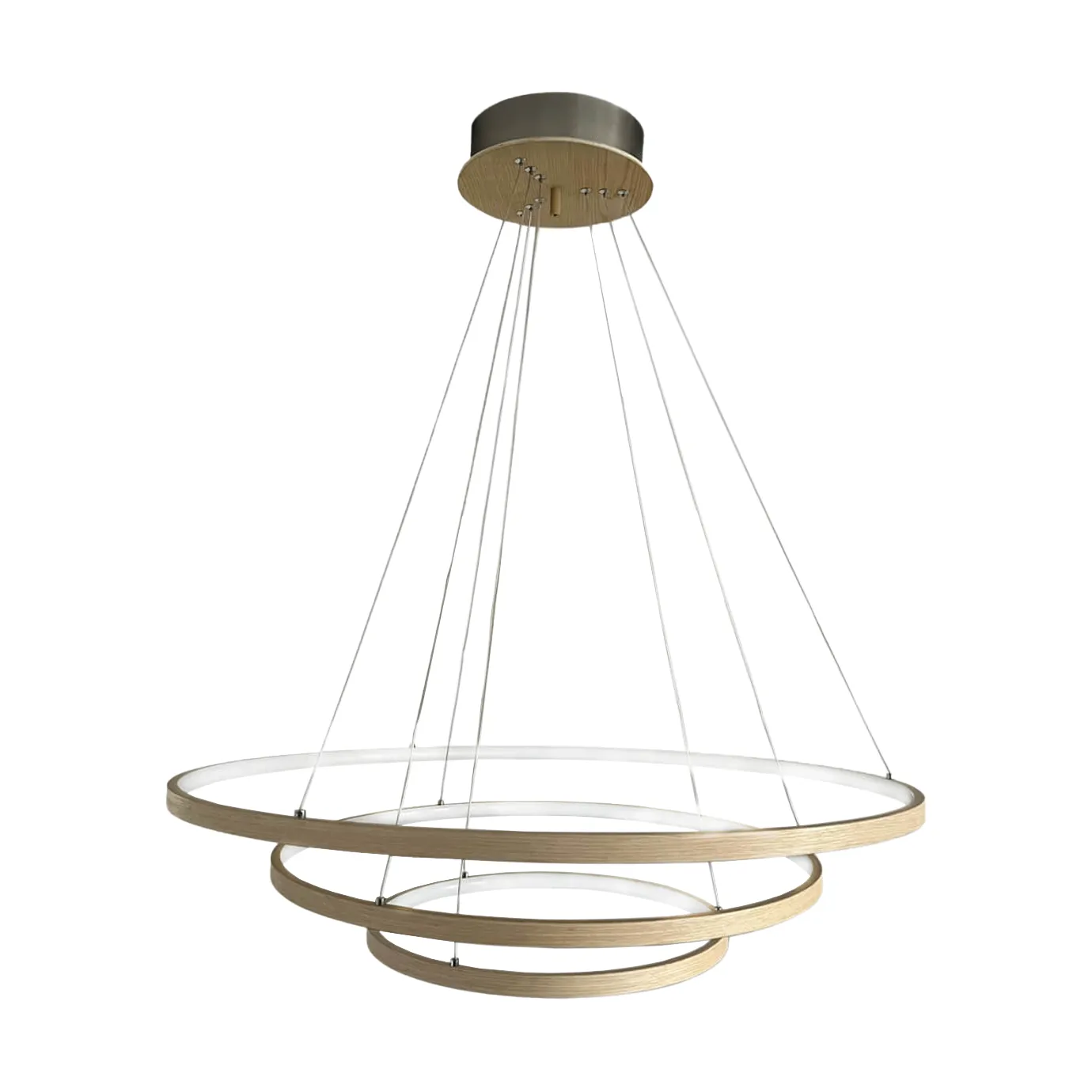 Trione plafondlamp Ø80 cm, Naturel By Rydéns