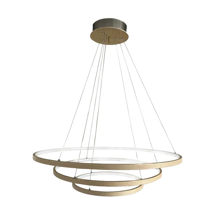 Trione plafondlamp Ø80 cm - Naturel - By Rydéns