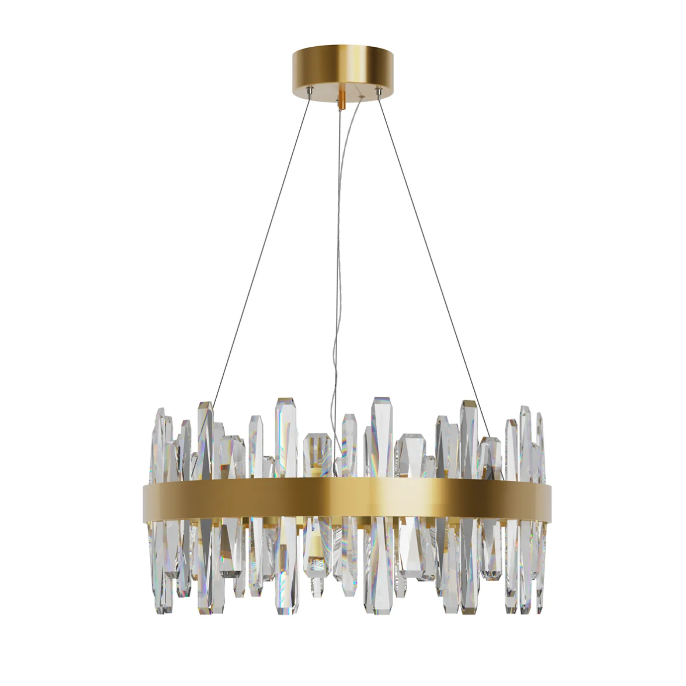 Triumph plafondlamp Ø60 cm, Messing-helder, Ø60 cm By Rydéns