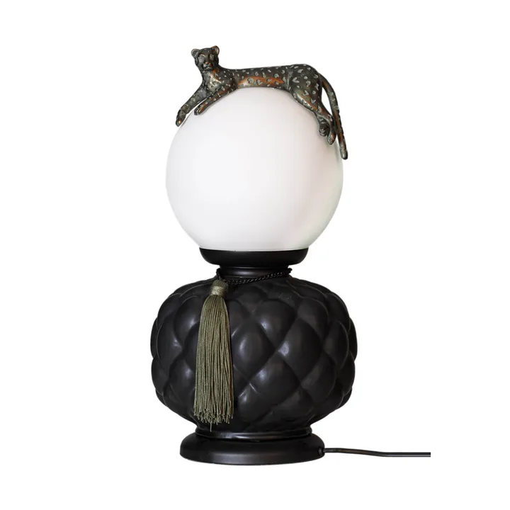 Viva La Diva tafellamp 45 cm - Zwart-mat wit - By Rydéns