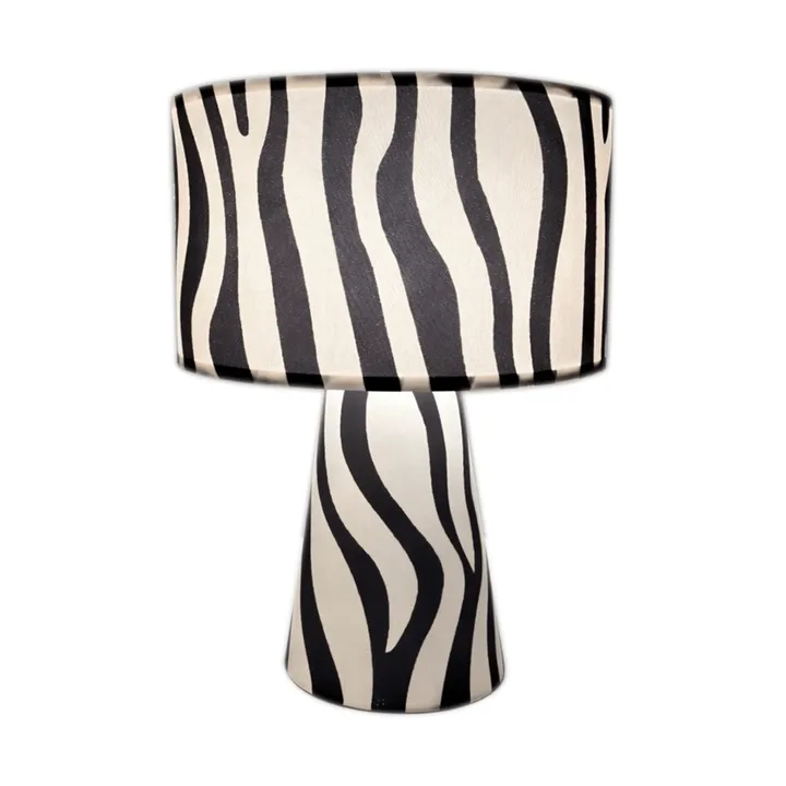 Zany Zebra tafellamp - Zwart-wit, 43 cm - By Rydéns